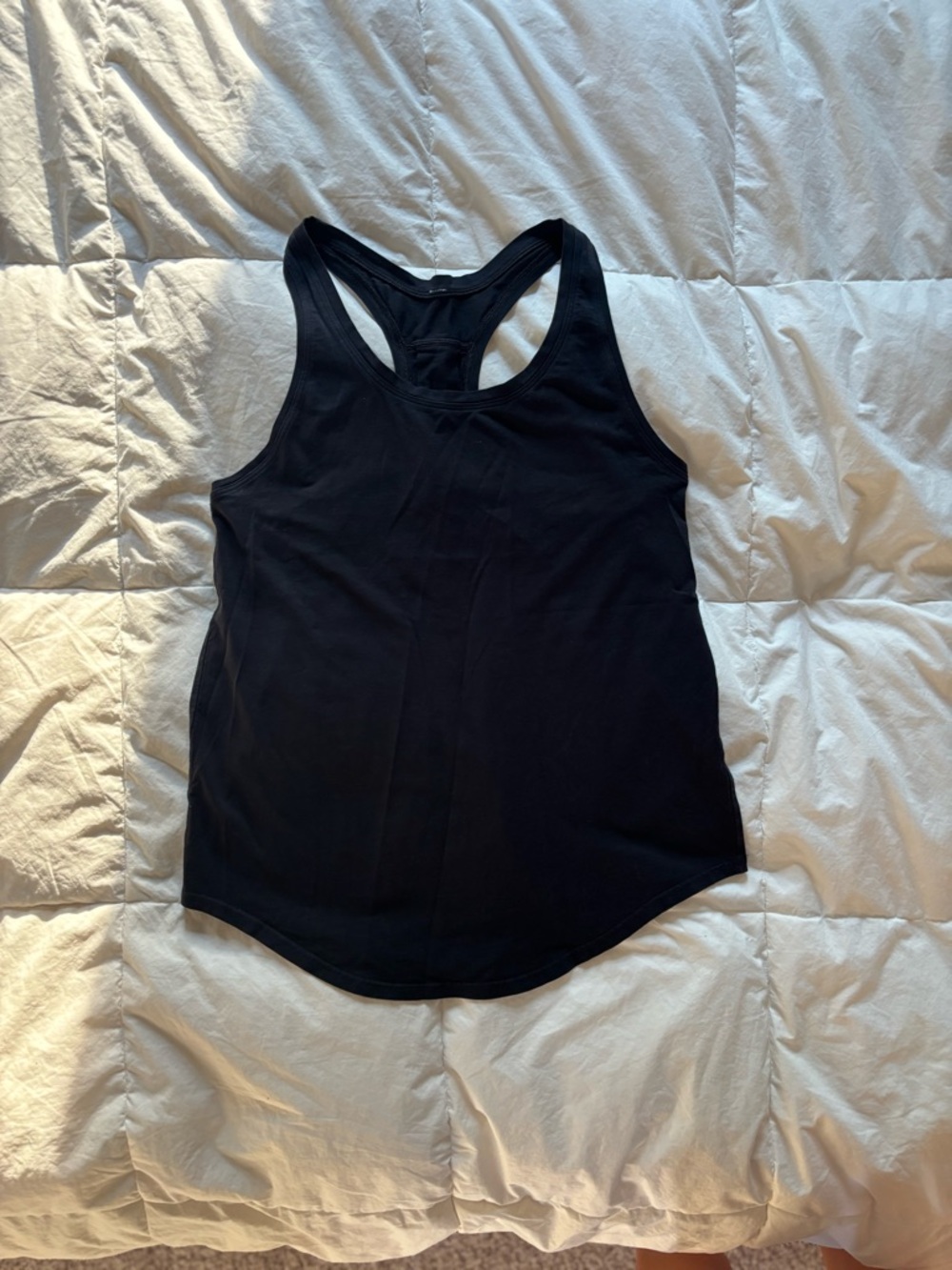 Women's Lululemon Black Racerback Tank Top